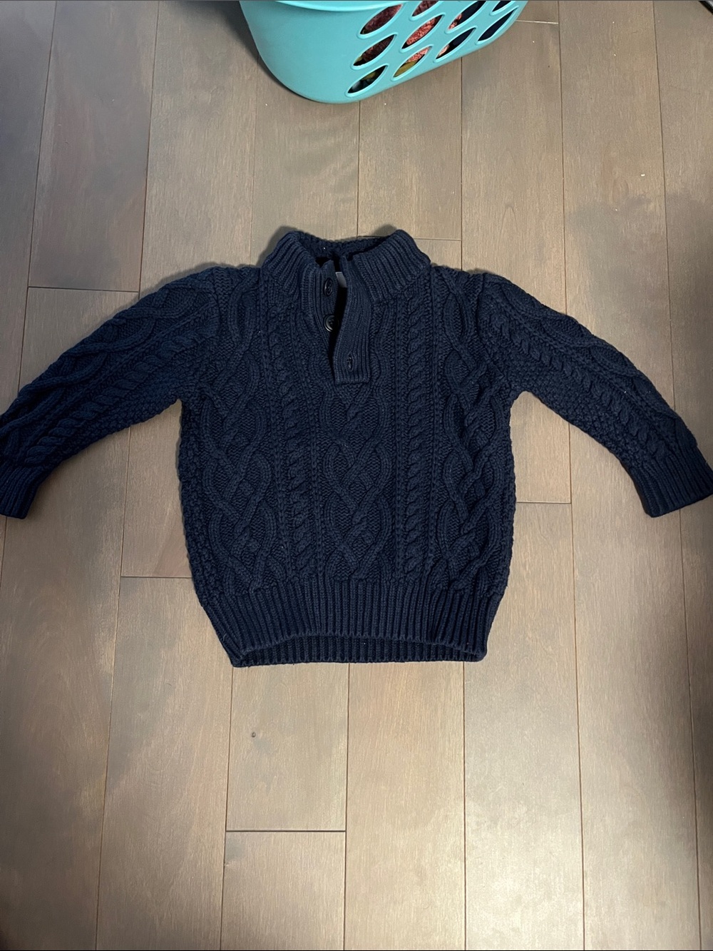 GAP Navy Cable-Knit  Sweater